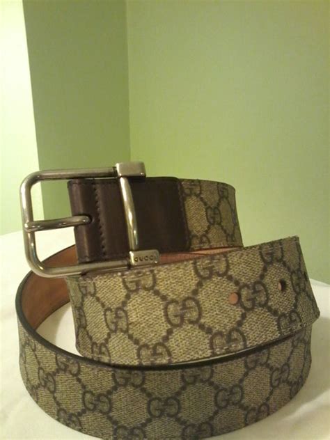 gucci belt old style|authentic gucci belt men.